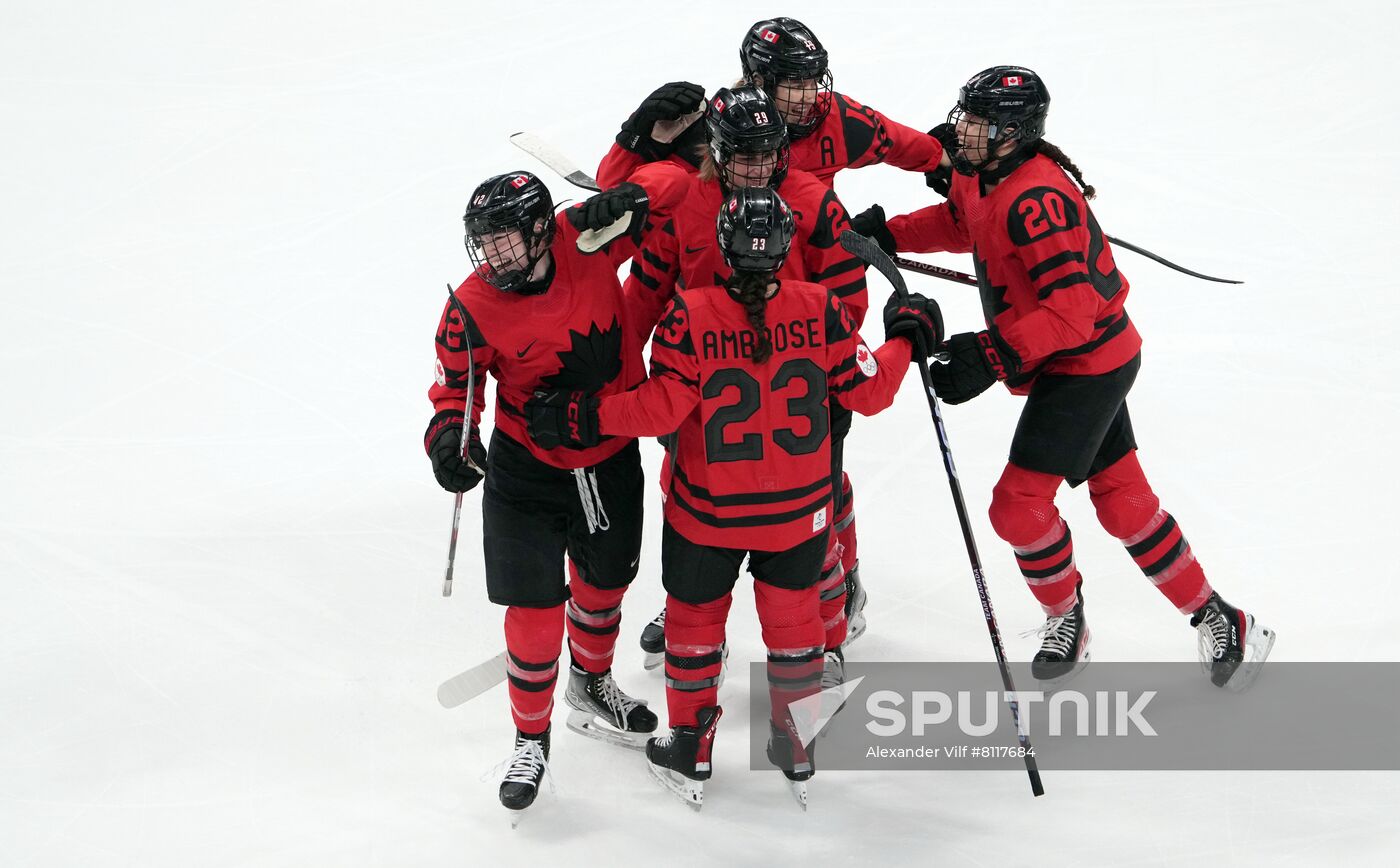 China Olympics 2022 Ice Hockey Women Canada - US