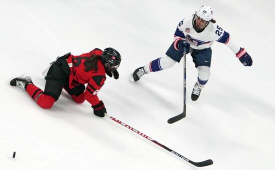 China Olympics 2022 Ice Hockey Women Canada - US