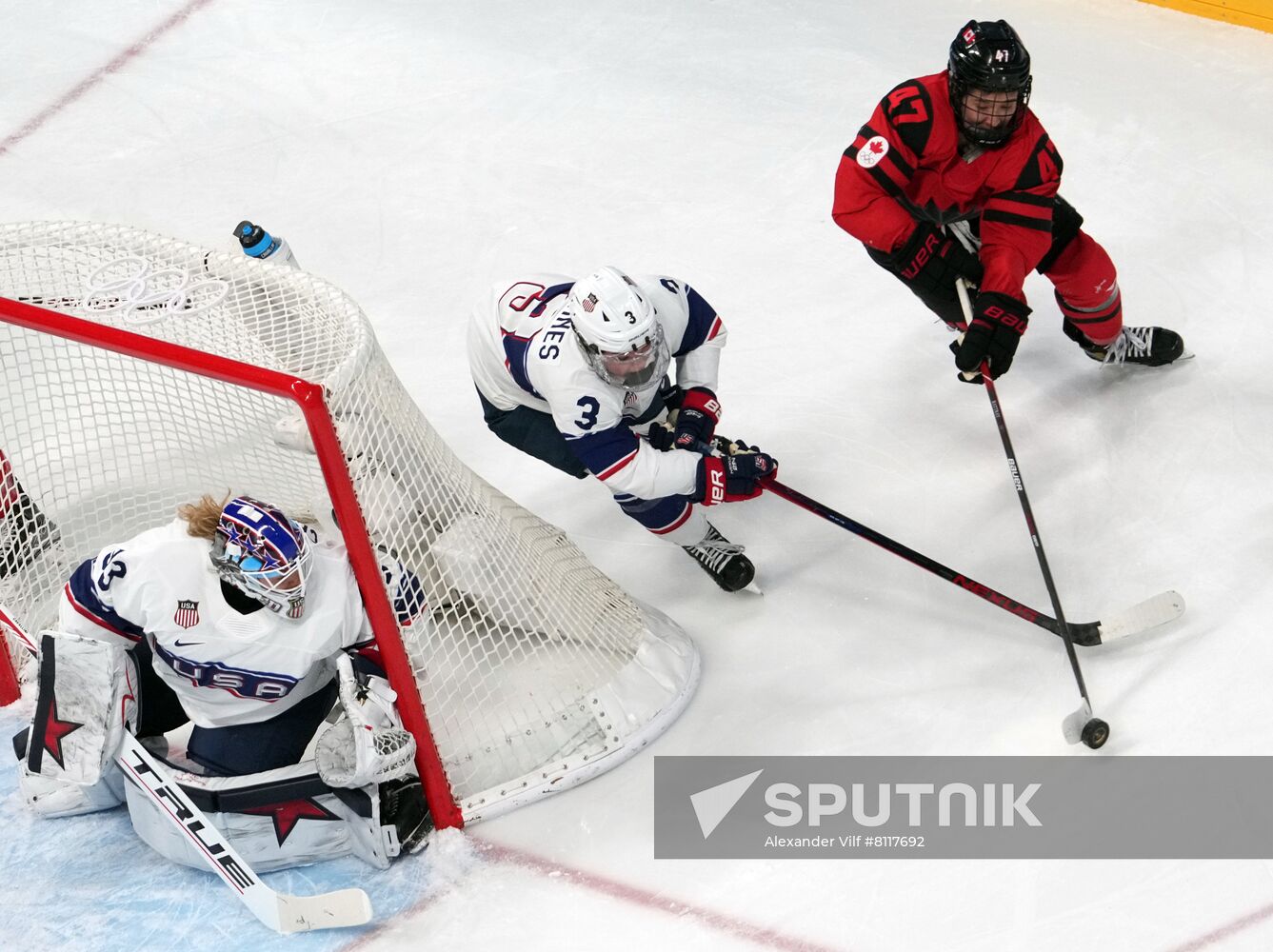 China Olympics 2022 Ice Hockey Women Canada - US