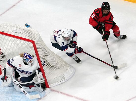 China Olympics 2022 Ice Hockey Women Canada - US