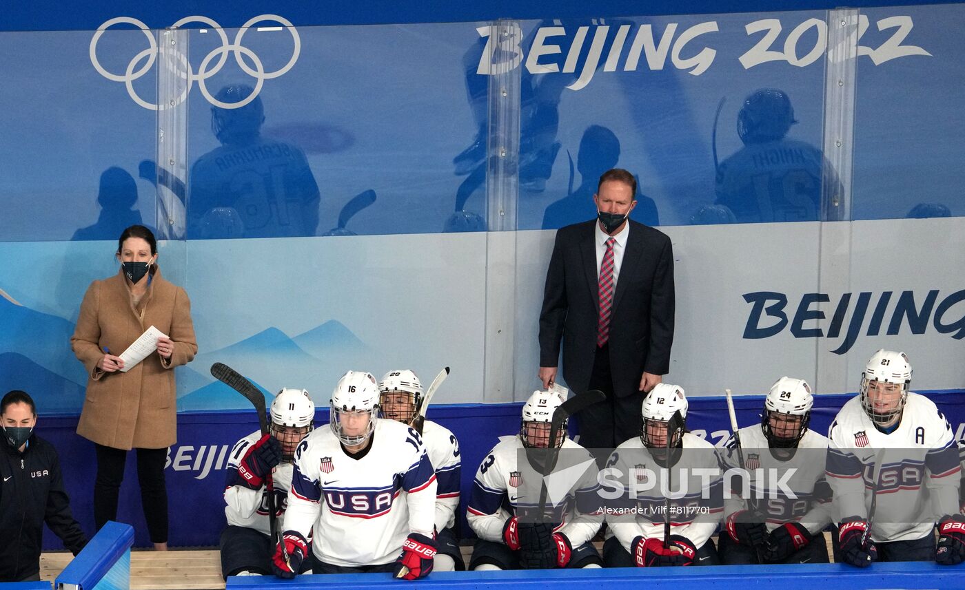 China Olympics 2022 Ice Hockey Women Canada - US