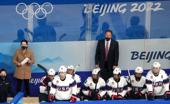 China Olympics 2022 Ice Hockey Women Canada - US