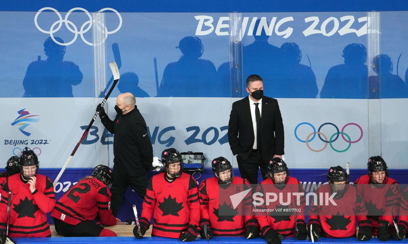 China Olympics 2022 Ice Hockey Women Canada - US