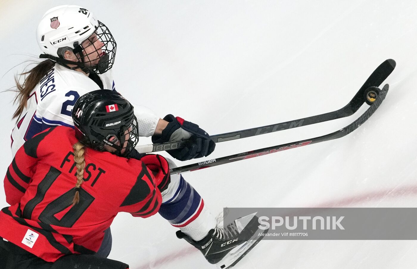 China Olympics 2022 Ice Hockey Women Canada - US