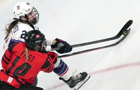 China Olympics 2022 Ice Hockey Women Canada - US