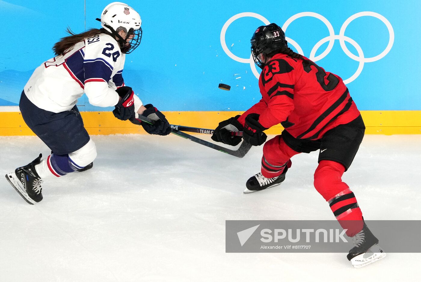 China Olympics 2022 Ice Hockey Women Canada - US