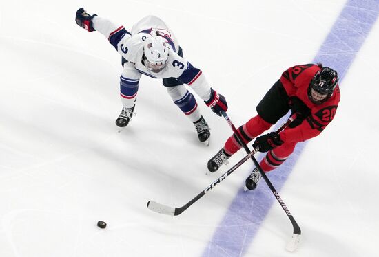 China Olympics 2022 Ice Hockey Women Canada - US
