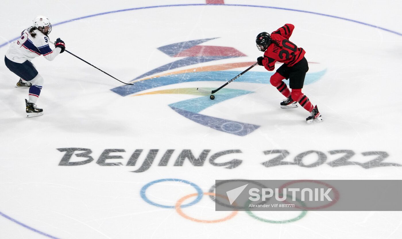 China Olympics 2022 Ice Hockey Women Canada - US