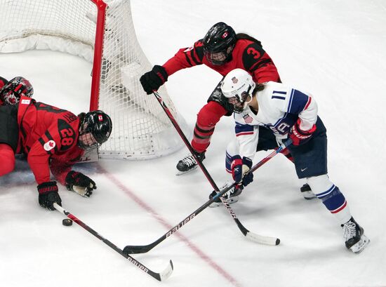 China Olympics 2022 Ice Hockey Women Canada - US