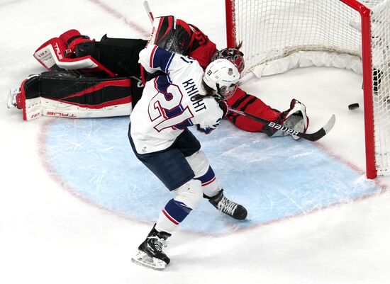 China Olympics 2022 Ice Hockey Women Canada - US