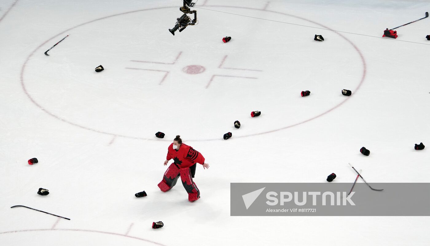 China Olympics 2022 Ice Hockey Women Canada - US