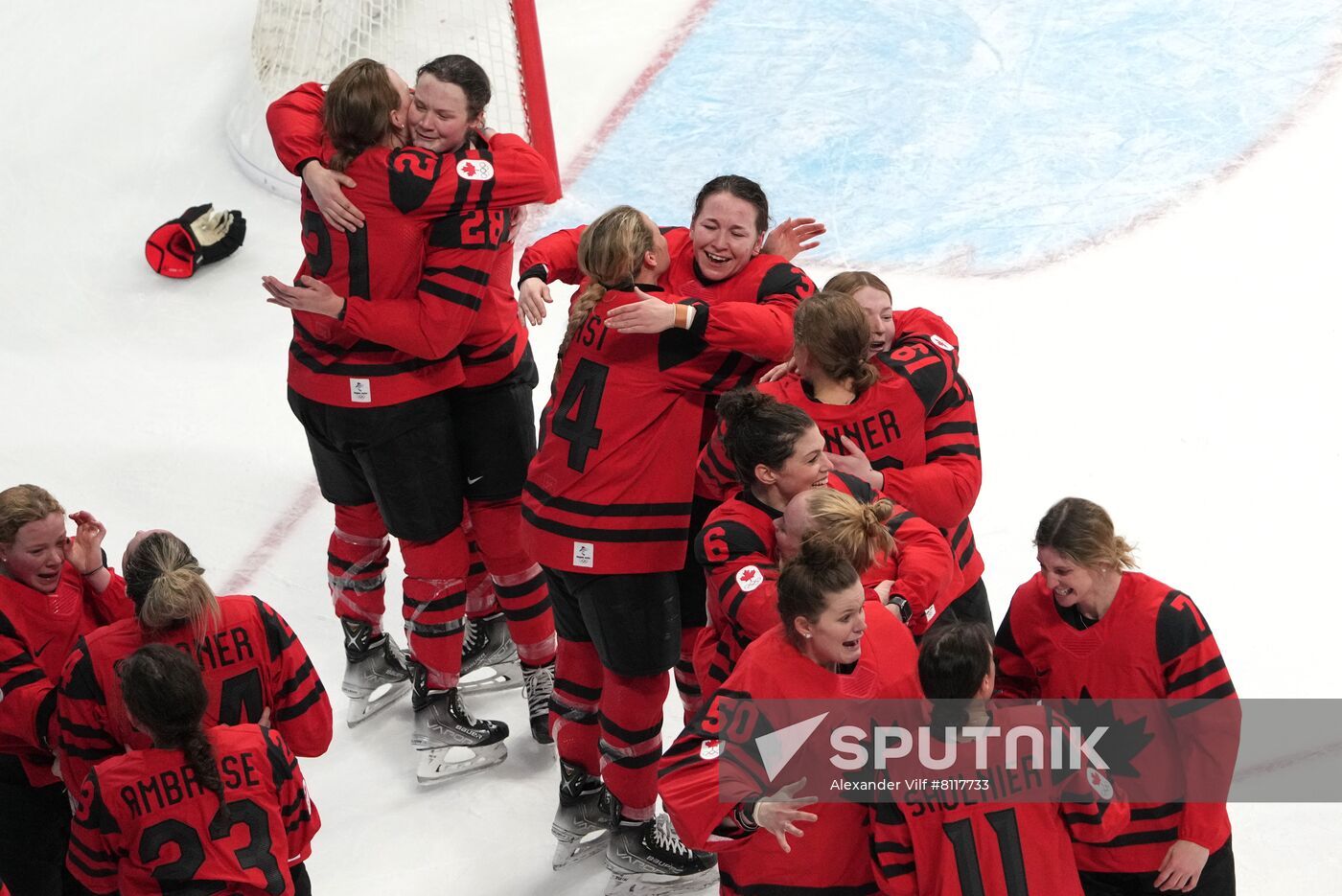 China Olympics 2022 Ice Hockey Women Canada - US