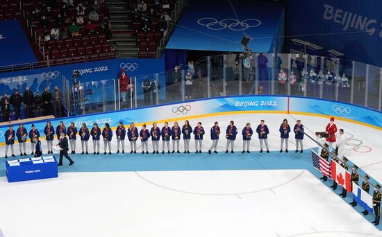 China Olympics 2022 Ice Hockey Women Canada - US