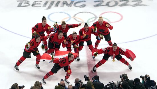 China Olympics 2022 Ice Hockey Women Canada - US