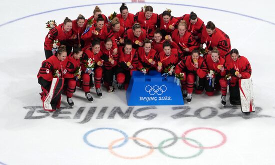 China Olympics 2022 Ice Hockey Women Canada - US
