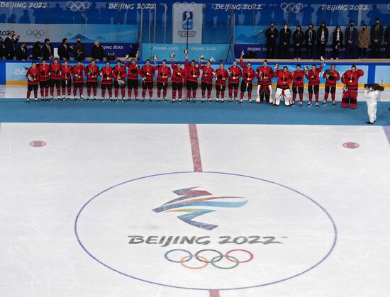 China Olympics 2022 Ice Hockey Women Canada - US