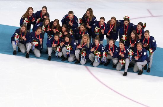 China Olympics 2022 Ice Hockey Women Canada - US