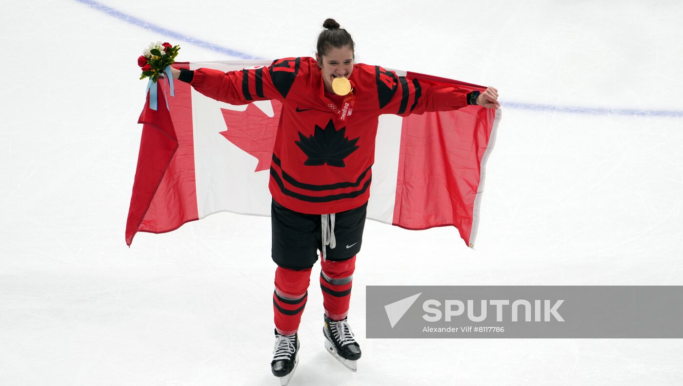 China Olympics 2022 Ice Hockey Women Canada - US