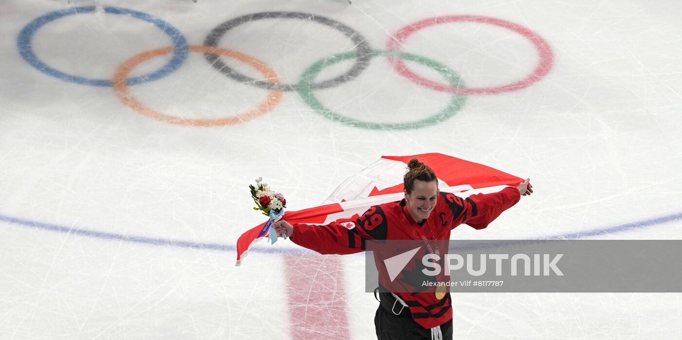China Olympics 2022 Ice Hockey Women Canada - US