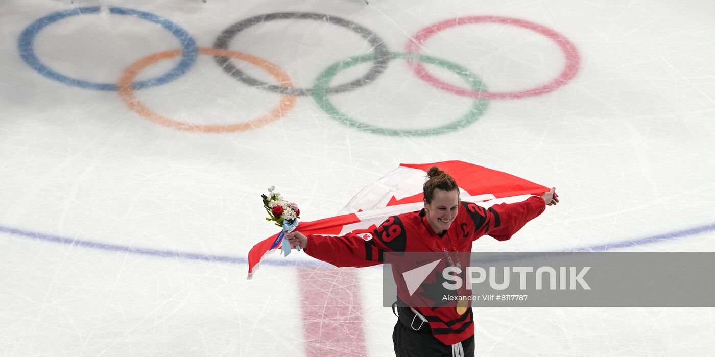 China Olympics 2022 Ice Hockey Women Canada - US