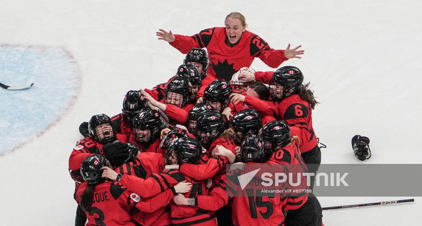 China Olympics 2022 Ice Hockey Women Canada - US