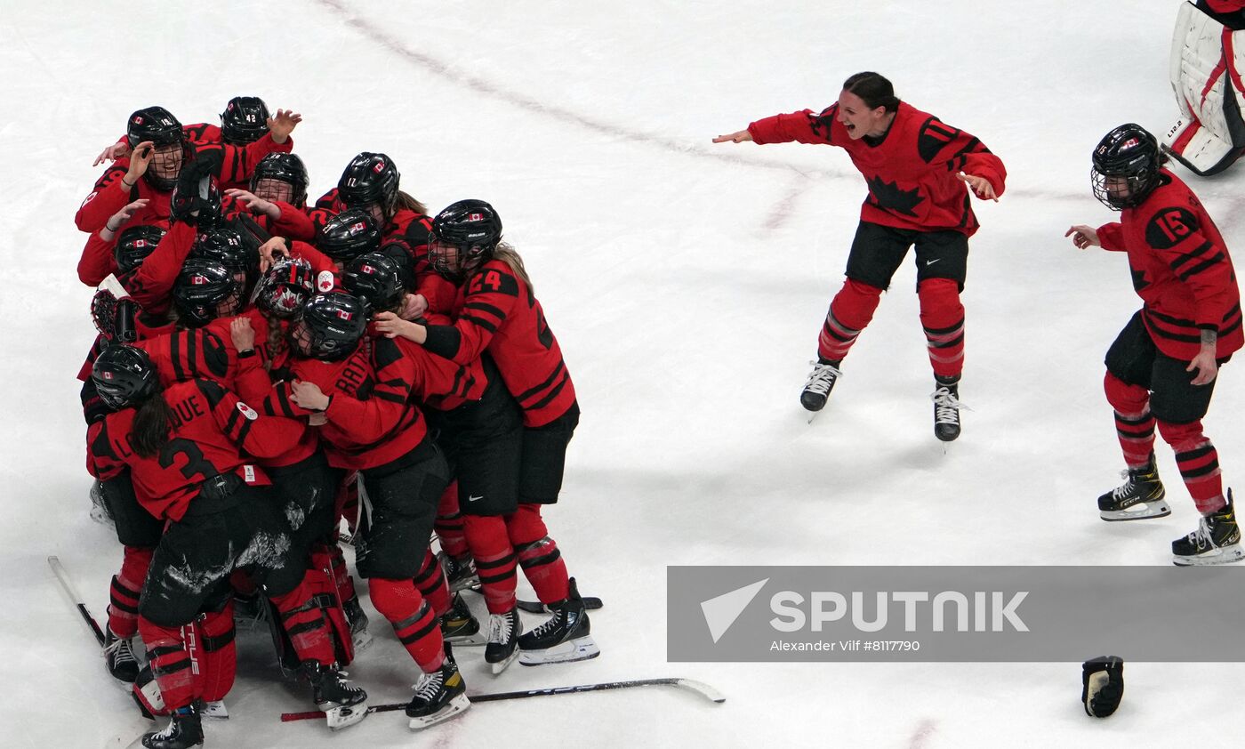 China Olympics 2022 Ice Hockey Women Canada - US