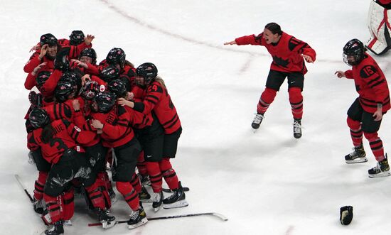 China Olympics 2022 Ice Hockey Women Canada - US
