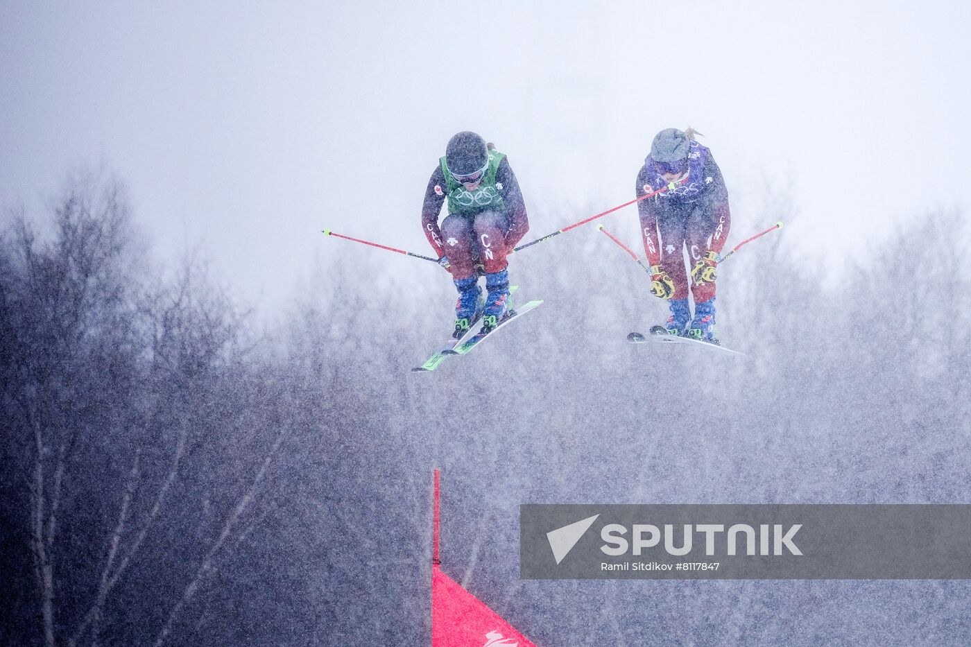 China Olympics 2022 Freestyle Skiing Women Ski Cross