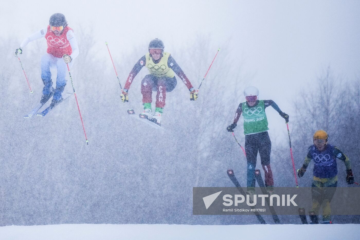 China Olympics 2022 Freestyle Skiing Women Ski Cross