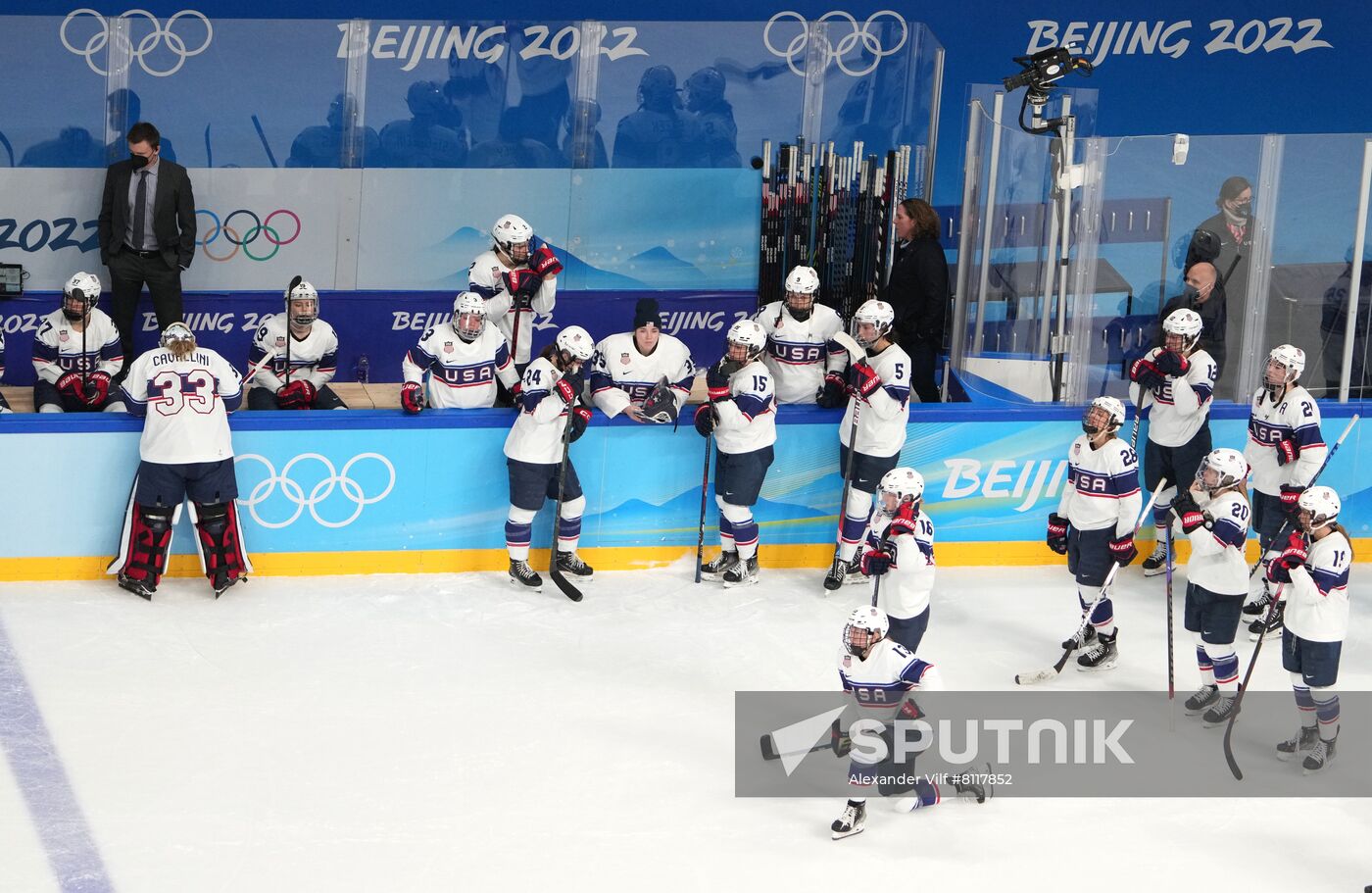 China Olympics 2022 Ice Hockey Women Canada - US