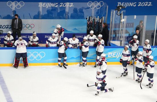 China Olympics 2022 Ice Hockey Women Canada - US