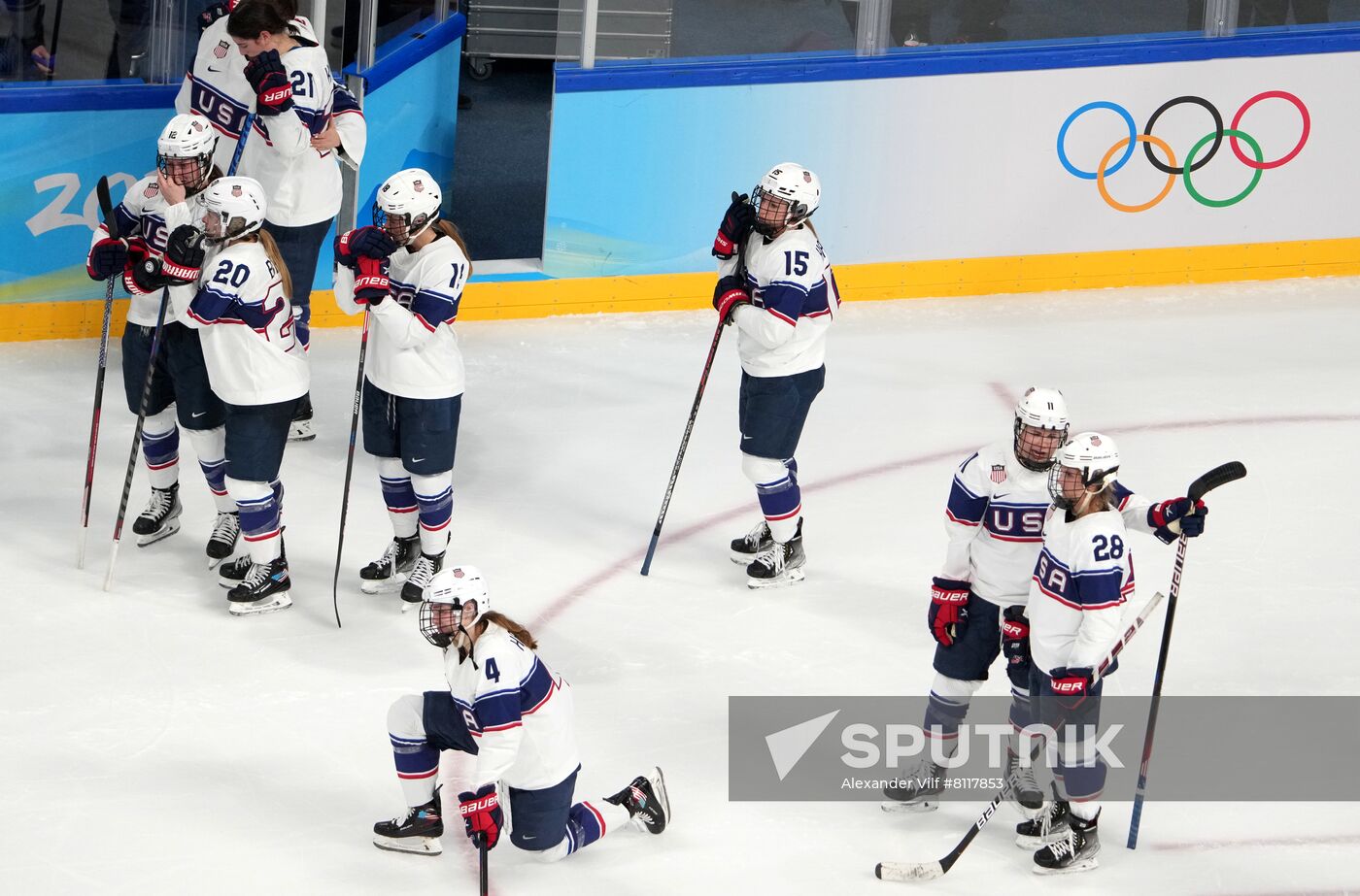 China Olympics 2022 Ice Hockey Women Canada - US