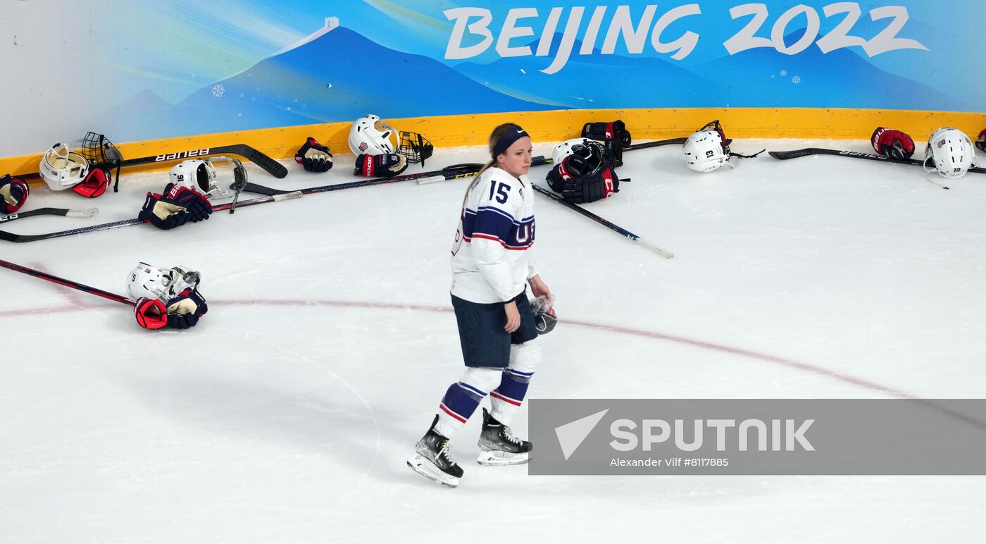 China Olympics 2022 Ice Hockey Women Canada - US