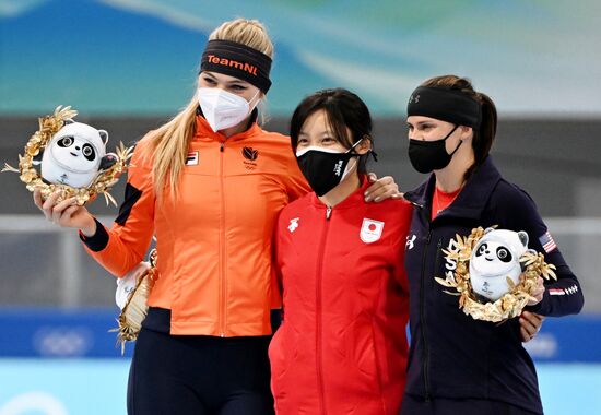 China Olympics 2022 Speed Skating Women