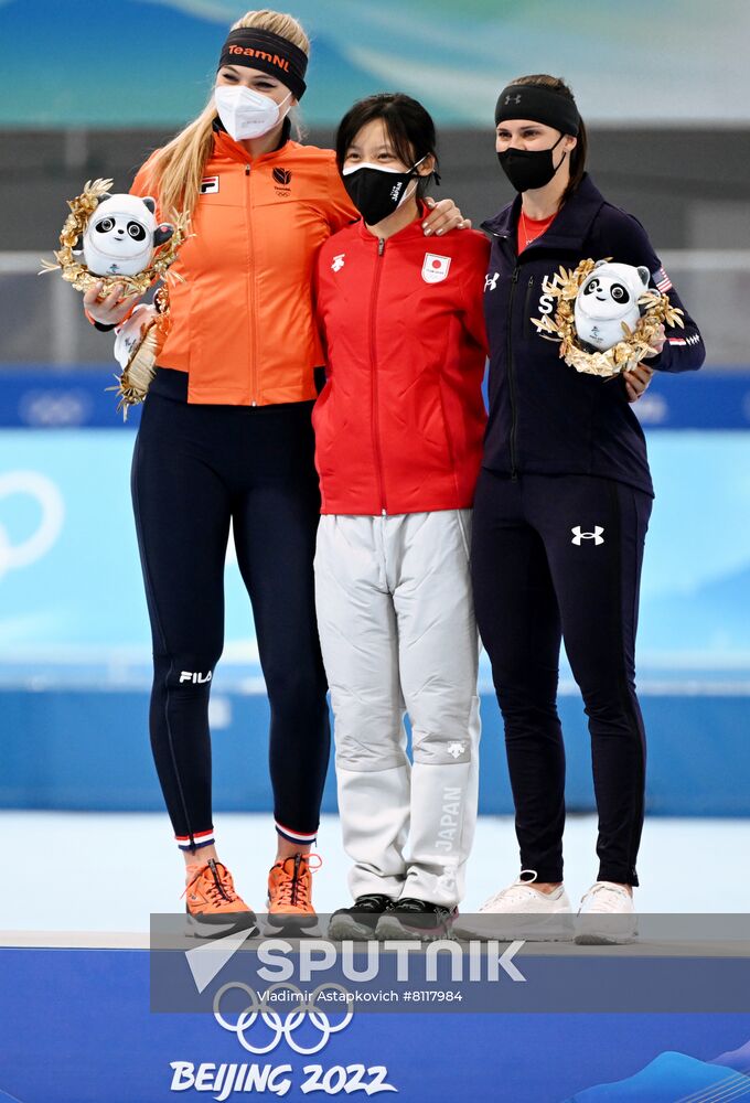 China Olympics 2022 Speed Skating Women