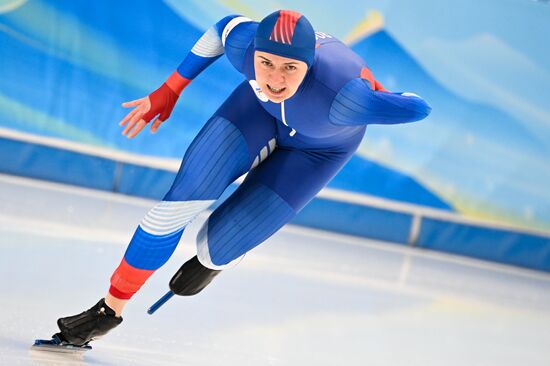 China Olympics 2022 Speed Skating Women