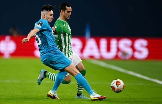 Russia Soccer Europa League Zenit - Betis