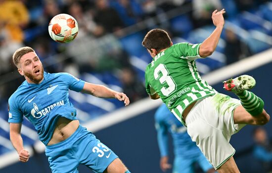 Russia Soccer Europa League Zenit - Betis