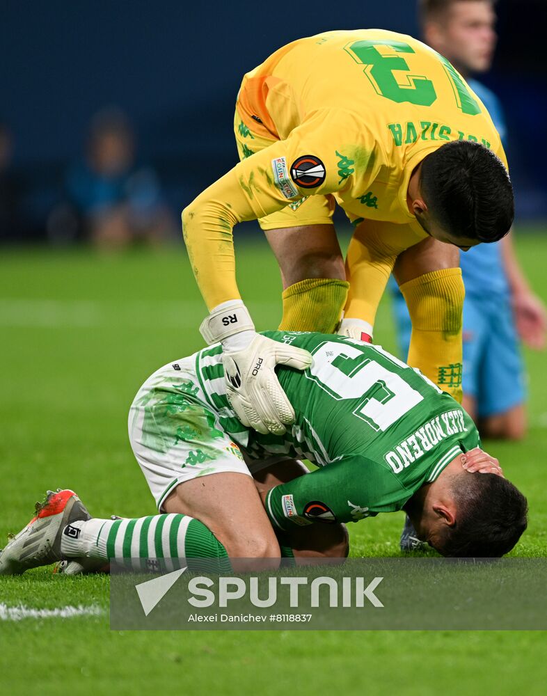 Russia Soccer Europa League Zenit - Betis