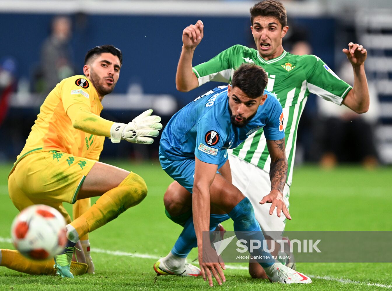 Russia Soccer Europa League Zenit - Betis