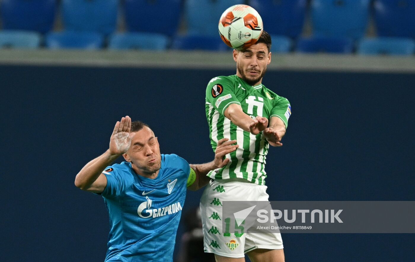 Russia Soccer Europa League Zenit - Betis