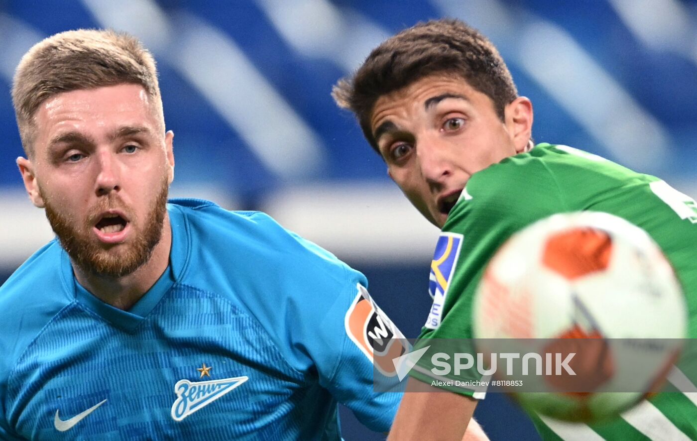 Russia Soccer Europa League Zenit - Betis
