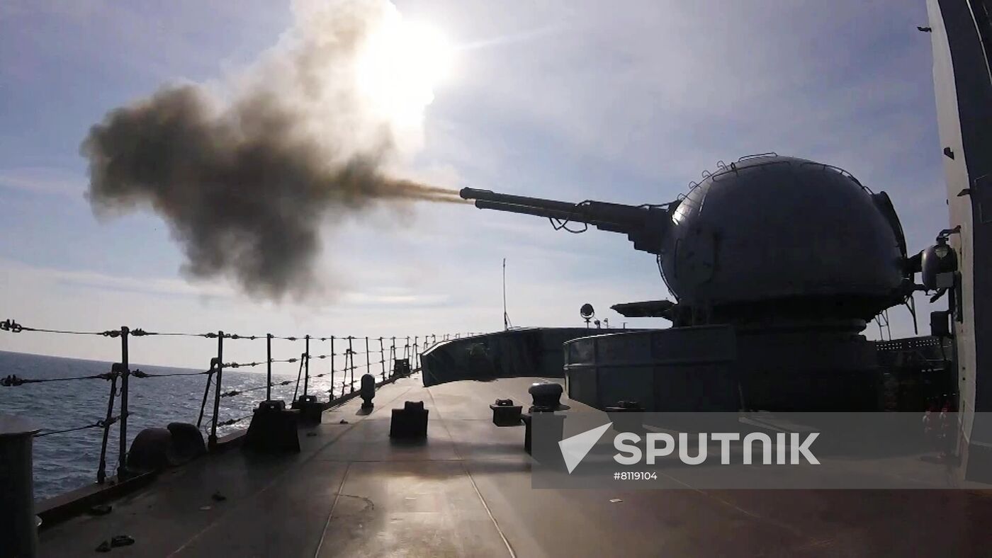 Russia Naval Drills