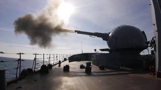 Russia Naval Drills
