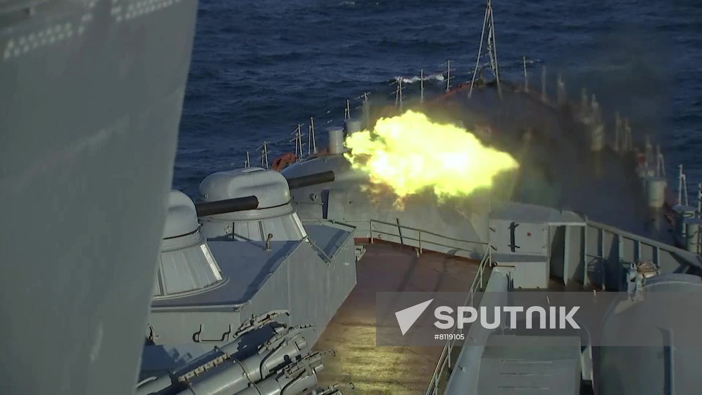 Russia Naval Drills
