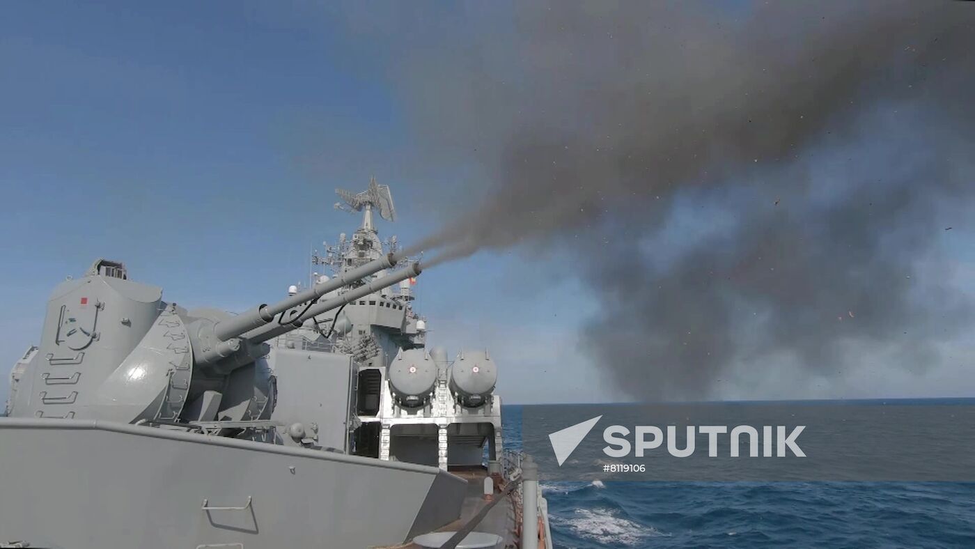 Russia Naval Drills