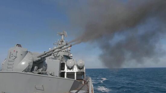 Russia Naval Drills