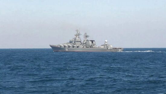 Russia Naval Drills