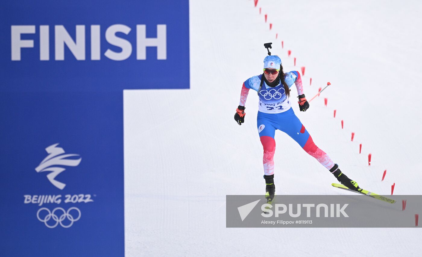 China Olympics 2022 Biathlon Women