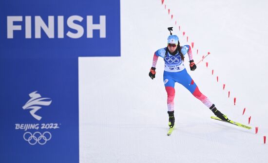 China Olympics 2022 Biathlon Women